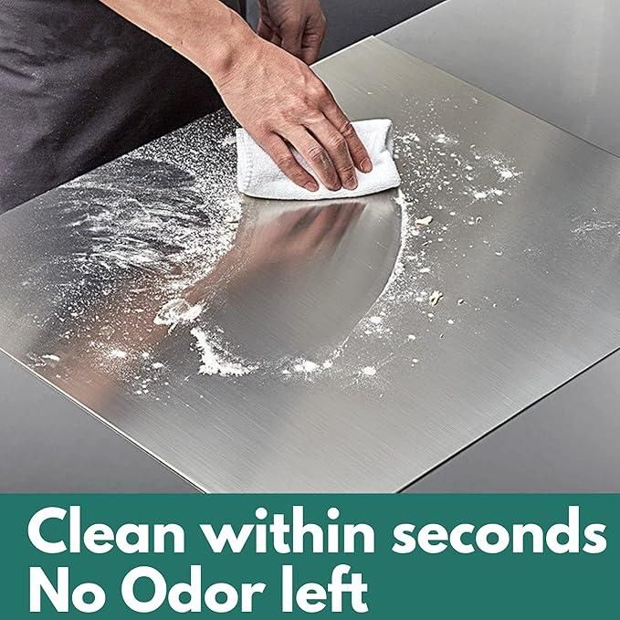 Stainless Steel Chopping Board | 35x31cm (Original Big Size) ✅