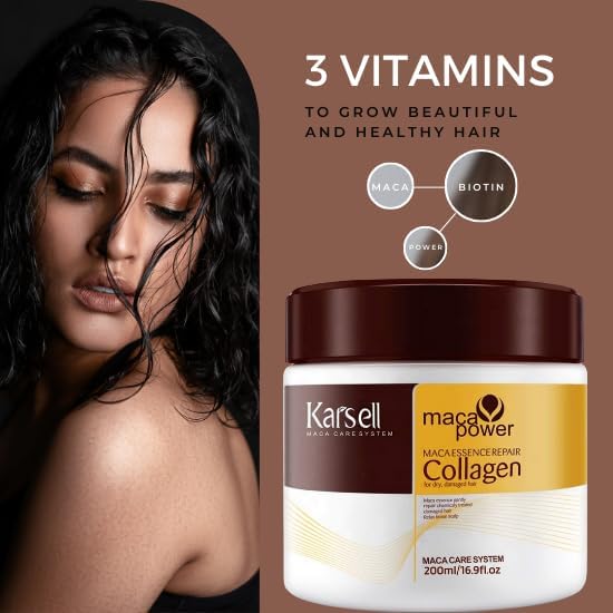 Karseell Maca Power Collagen Hair Mask | 📢 BUY 1 GET 1 FREE 🏷️