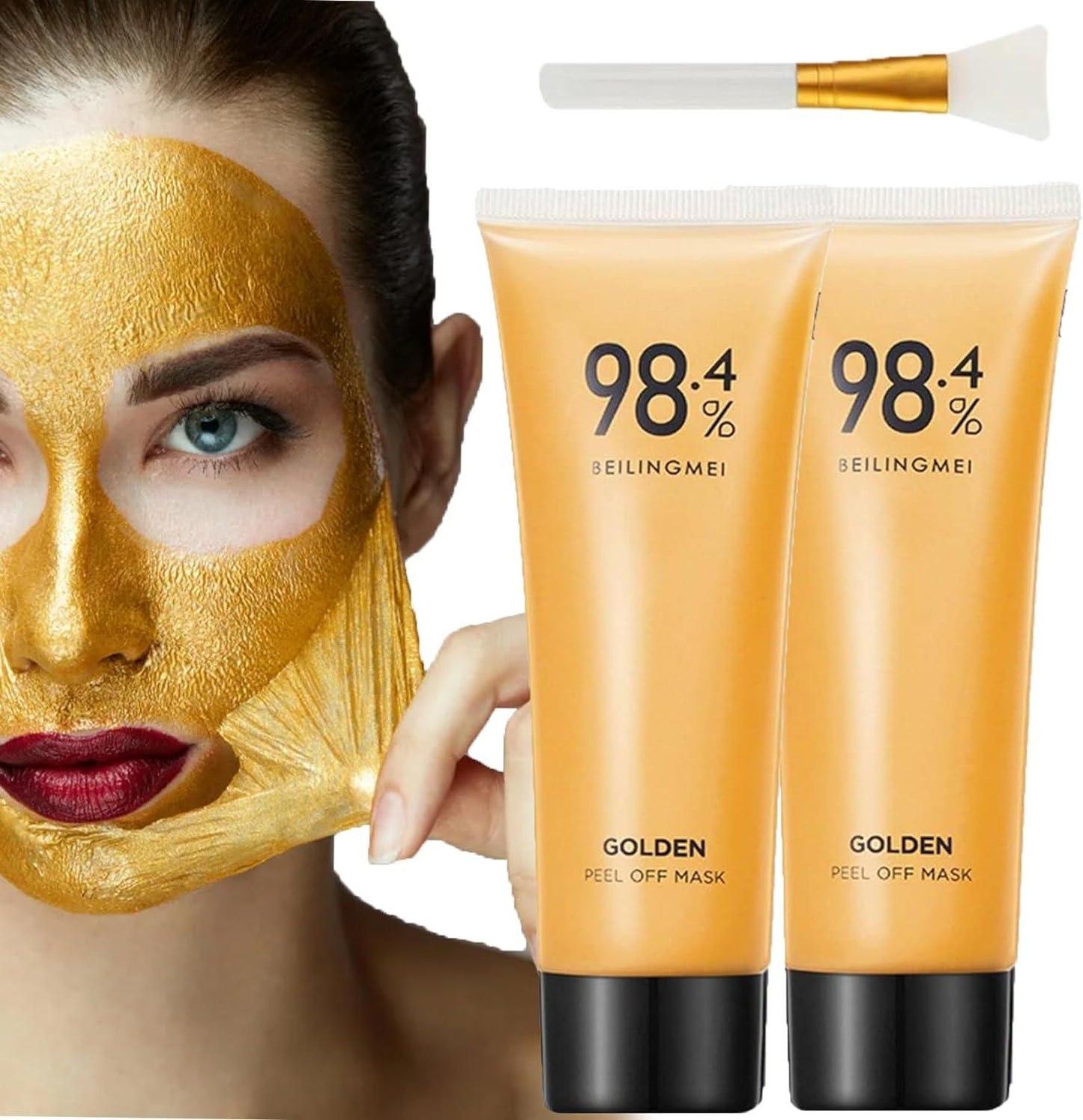 Gold Peel off Mask | 📢 BUY 1 GET 1 FREE 🏷️