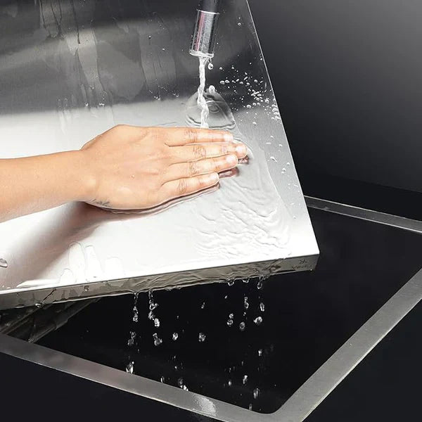 Stainless Steel Chopping Board | 35x31cm (Original Big Size) ✅