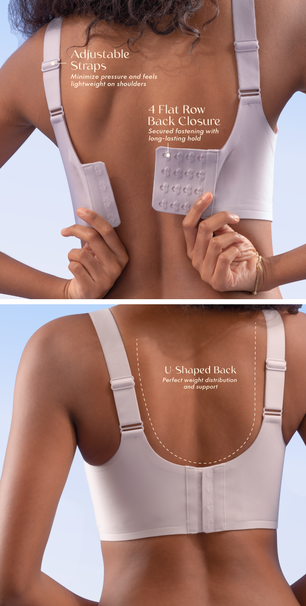 Wire-Free Skin-Friendly Push-Up Bra (Multicolor)