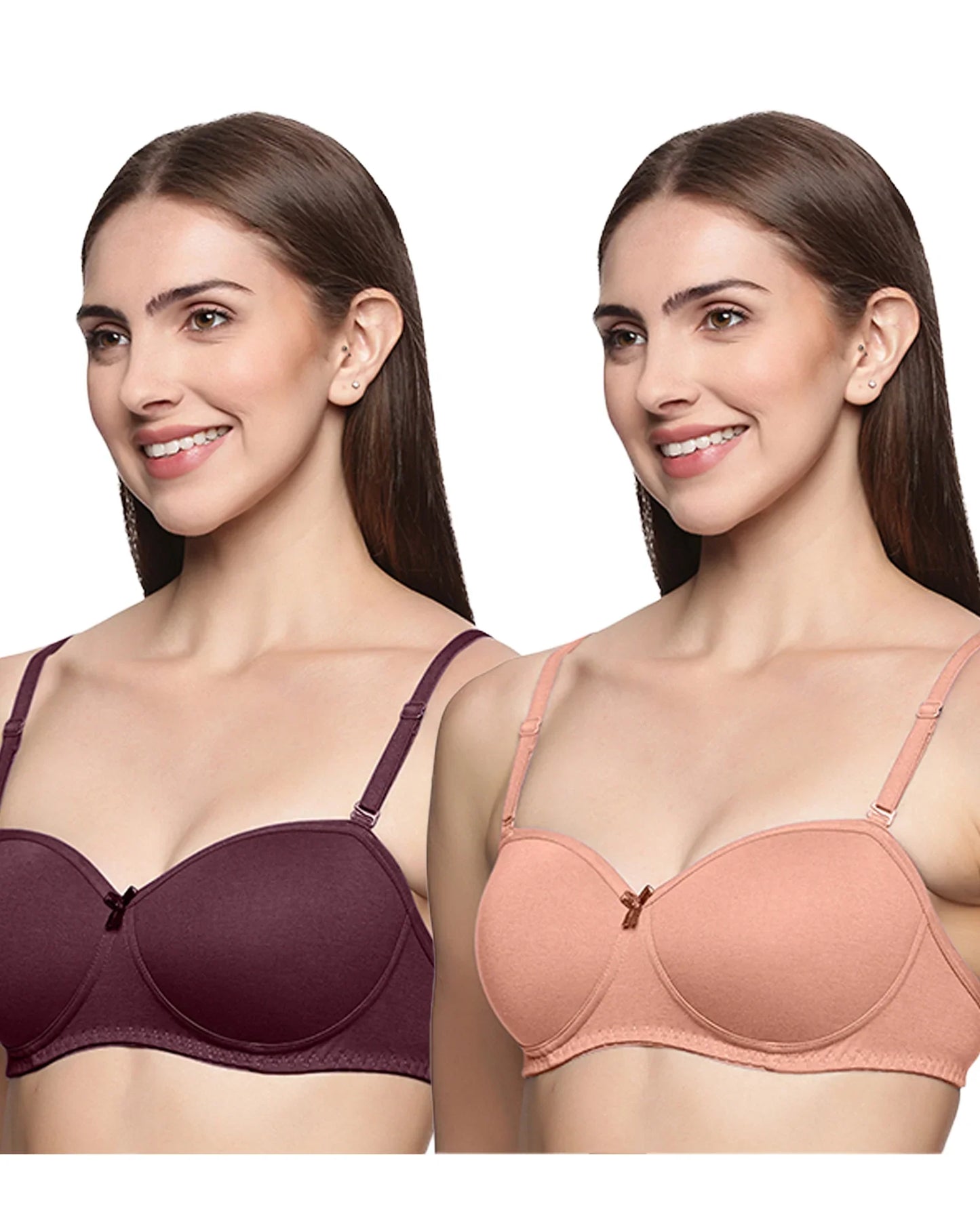 Seamless Wirefree Padded Multicolor Bra | 📢 SALE 60% OFF 🏷️