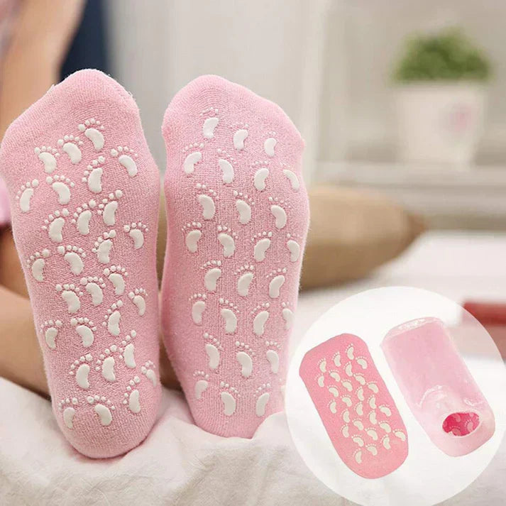 Cozy Foot Spa Silicone Socks – Winter Essential for Men & Women
