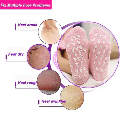 Cozy Foot Spa Silicone Socks – Winter Essential for Men & Women