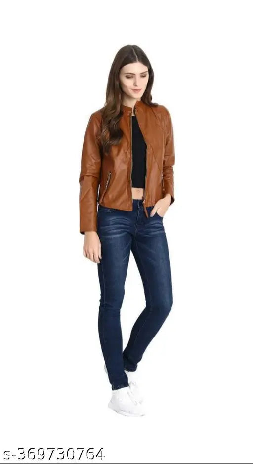 Trending Leather Jacket for Women