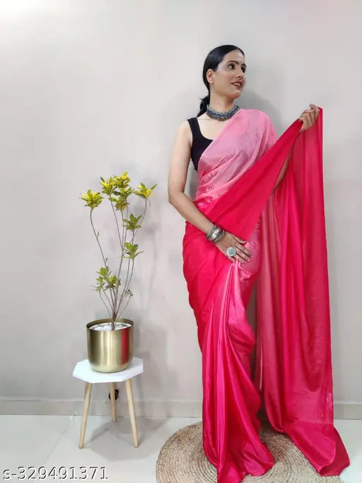 Ready to Wear Chinon Chiffon Silk Saree