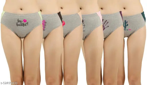 STUBY Women's Panties ( Pack of 6 )