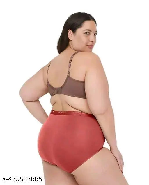 Plus size panties for women in S to 6xl (Pack of 3 in Multicolor)