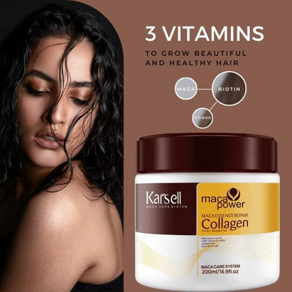 Karseell Maca Power Collagen Hair Mask | 📢 BUY 1 GET 1 FREE 🏷️