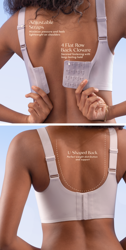 Wire-Free Skin-Friendly Push-Up Bra (Multicolor)