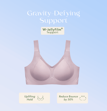 Wire-Free Skin-Friendly Push-Up Bra (Multicolor)