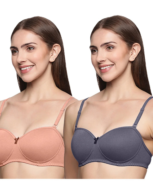 Seamless Wirefree Padded Multicolor Bra | 📢 SALE 60% OFF 🏷️