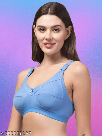 Women Non-Padded Bras – Pack of 3 (Multicolor)