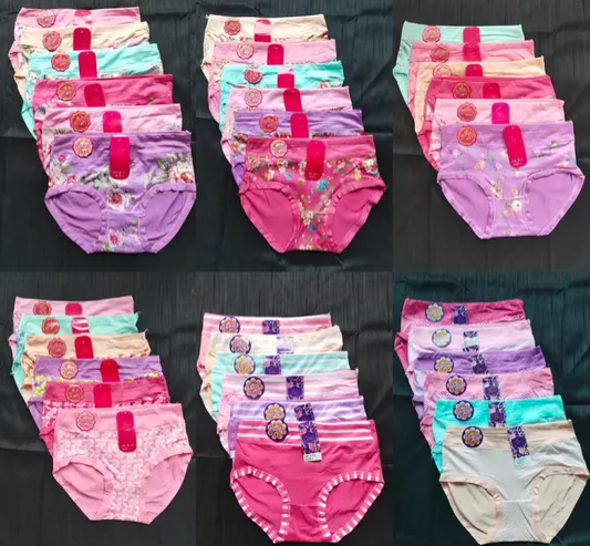 Floral Trim High Stretch Breathable Panties 📢 (Pack of 3) 🏷️