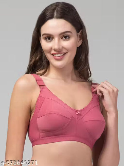 Women Non-Padded Bras – Pack of 3 (Multicolor)